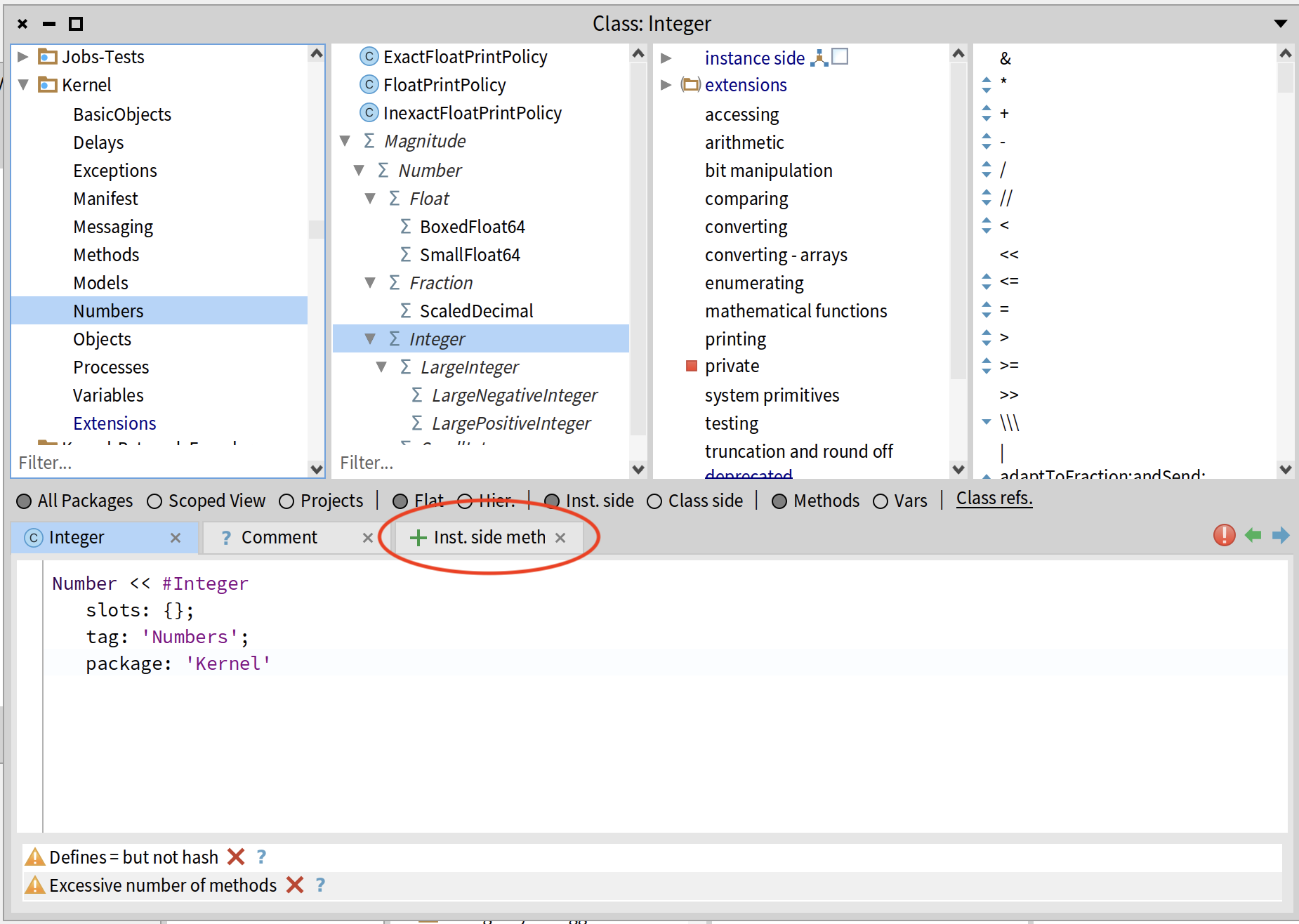 create an instance method for Integer